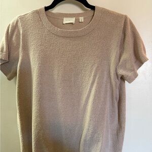 Cyrus Soft Knit Sweater in Light Pink